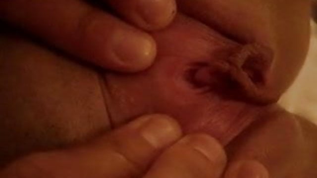 Ruined orgasm with vibrator [extreme closeup, great clit twitching!].