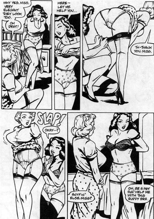 Vintage Lesbian Cartoon Porn