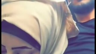 Hijab suck big dick snapchat