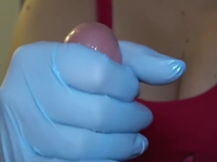 best of Gloves surgical handjob latex