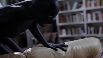 Kinky catwoman double fucked biggest
