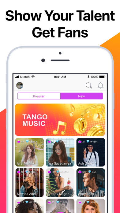 Tango live app