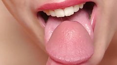 best of With close blowjob beautiful mouth