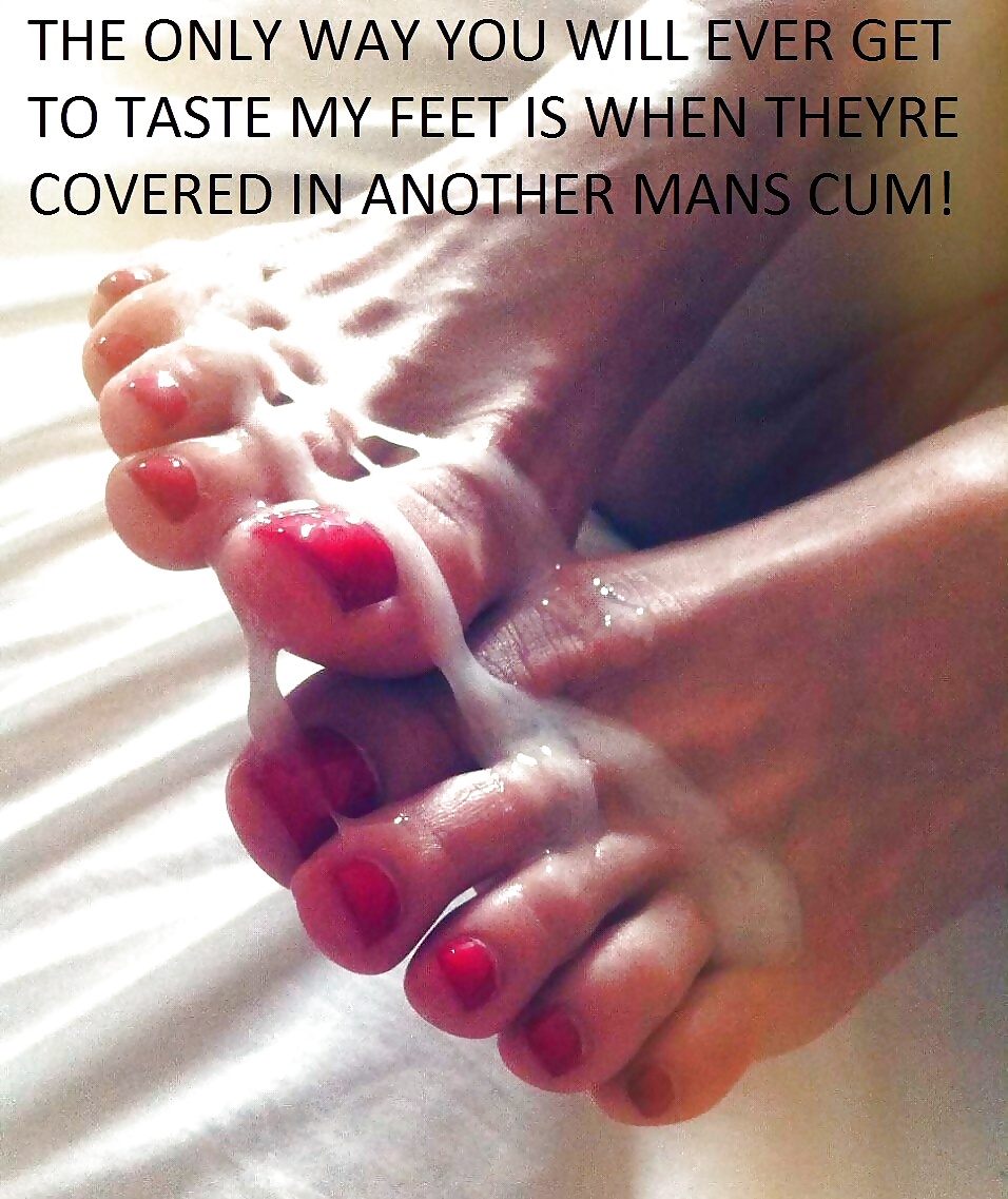 Femdom Cuckold Feet Clean Up BDSM Fetish
