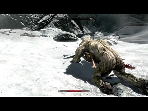 Butcher B. recomended troll skyrim frost
