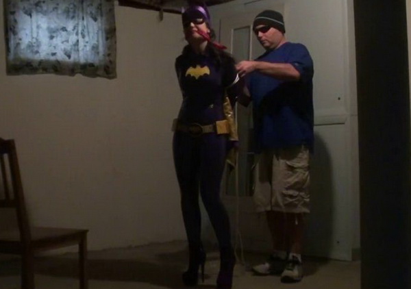 best of Trapped tied batgirl