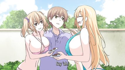 best of Big titties blonde and girl cartoon with ass