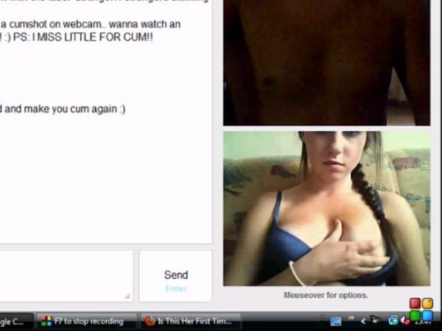 Omegle tits girl moaning makes
