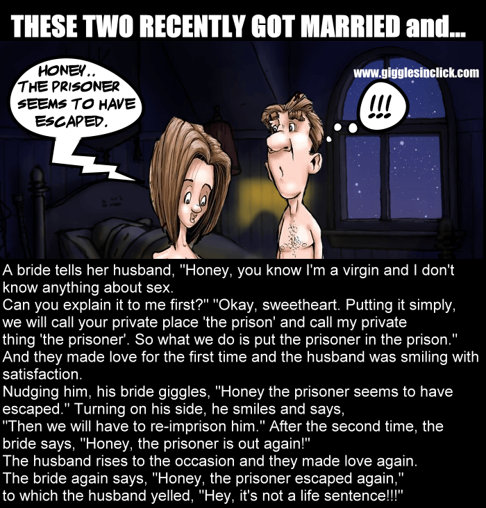 Husband and wife sex jokes