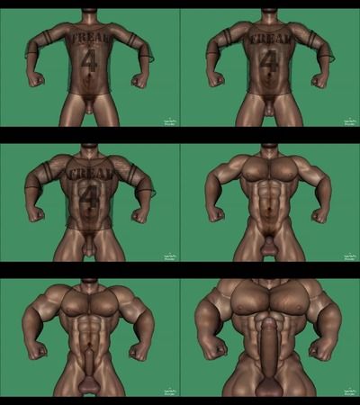 best of Muscle growth animated