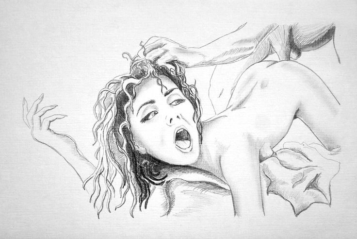 Dick porn pencil drawing image