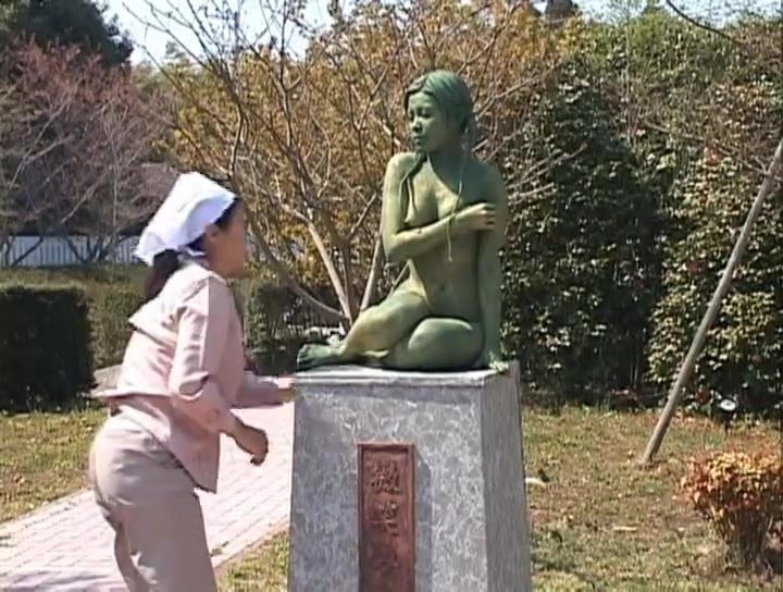 Asian old statue