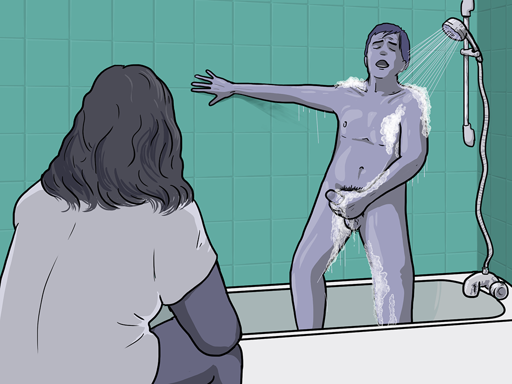 Twilight reccomend I cant masturbate in the shower